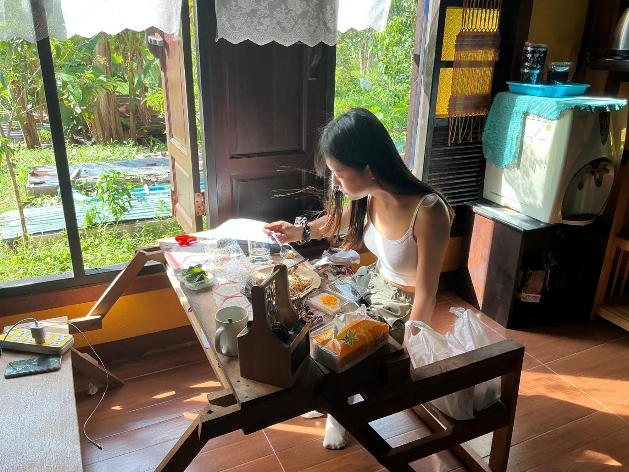 โฮมสเตย์บ้านนายสิงโตเขาคูหา Ban Khu Ha Nai Esterno foto